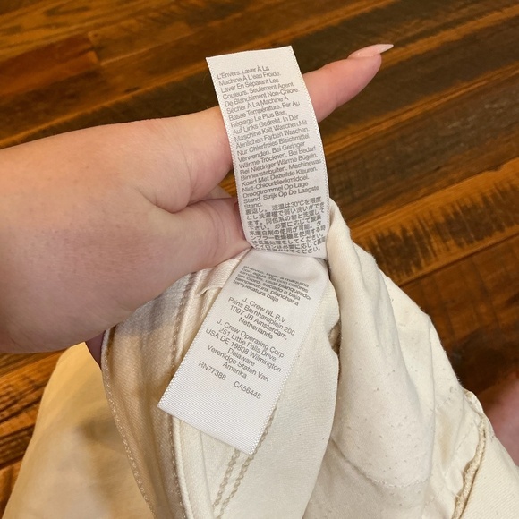 Madewell The ’90s Straight Jean Vintage Canvas Cream High Rise Size 27 - Picture 15 of 16